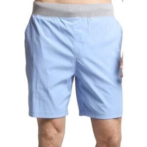 RHONE OG 7 Bullit Short Elastic Waist Pull On Athletic Workout XXL Blue